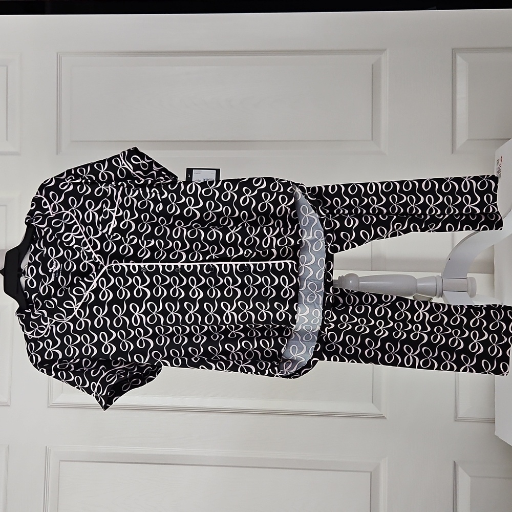 Kate Spade NY NWT Bow Pajama Set